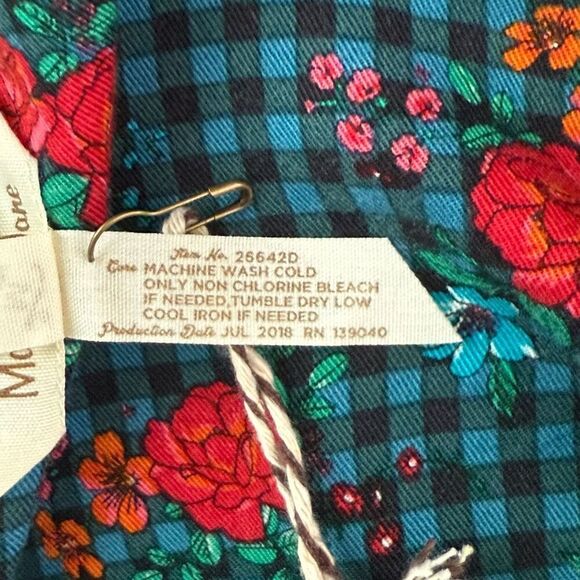 Matilda Jane Fa La La La Long Sleeve Button Down Midi Dress NWT - Women’s US M - Picture 14 of 15